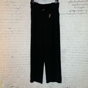 Express high waist wide leg black dress pants 6R
